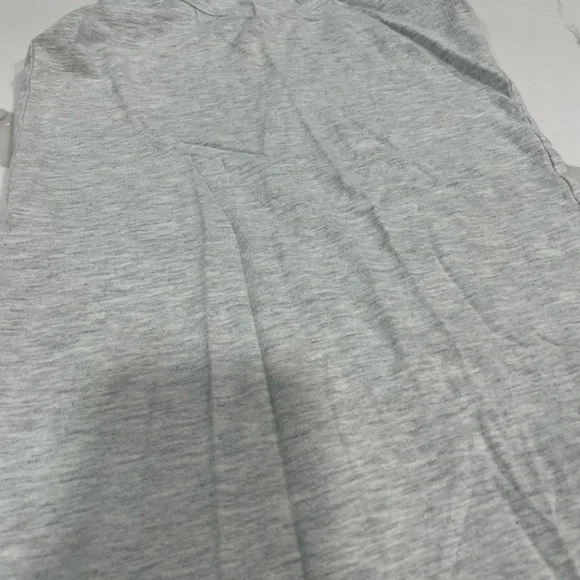 Womens Grey Racer Back Tank - Picture 2 of 4